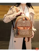 حقيبة ظهر عصرية نسائيةذات سعة كبيرةكاجوال طراز ريت...