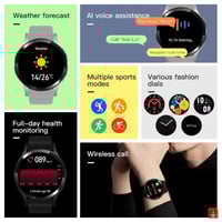 ساعة لذكية برو 1.32 بوصة 160*160 بطلب مخصص الرياضة...