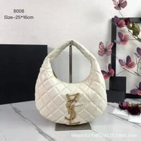 قيبة يد نسائية جلدطبيعي أنيقة بنمط الماس