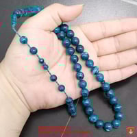 تسبيح الفيروز الأحجار الكريمة المنغولية الطبيعية س...