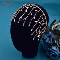 تألق حجر الراين أإكسسوارات الشعر النساء