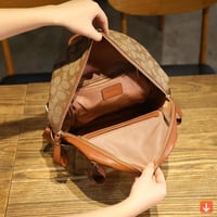 حقيبة ظهر عصرية نسائيةذات سعة كبيرةكاجوال طراز ريت...