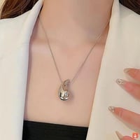 2 قطعة قلادة قطرة أقراط دمعة مطلية بالذهب فضي