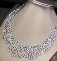 طقم زركون تقليد الماس