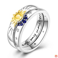 خاتم فضة Orstarry S925 متعدد الستايلات والموديلات