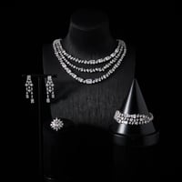 طقم مجوهرات فاخر 4 قطع