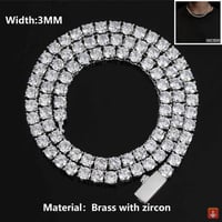 3mm Silver