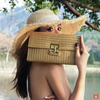 حقيبة منسوج للنساء
