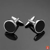 كبك ملون أزرار أكمام قميص فرنسي فاخر للرجال كلاسيك...