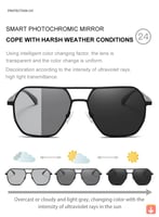 نظارة شمسية UV400 الفاخرة المعادن اللونية النظارات...