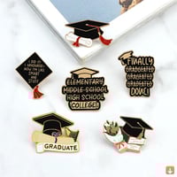 هدية تخرج دبابيس الإبداعية شارة التخرج بدبوس الطلا...