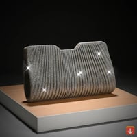 حقيبة كتف بسلسلة بنمط فاخر خفيف بسيطة ومتعددة الاس...