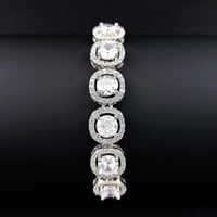 سوار فضي فاخر