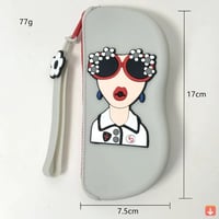 حقيبة نظارات محمولة متعددة الوظائف مقاومة للماء وا...