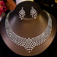 عقد من حجر الياقوت مجموعة ريترو قصر تألقي بلمعة ال...