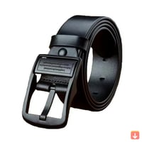 جديد جلد البقر حزام رجالي موضة سبائك معدنية دبوس م...