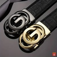 2025 جودة عالية حزام جلد طبيعي موضة جلد التمساح نم...