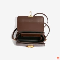 حقائب جلدية صغيرة قصير للنساء، كتف بسلسلة، حقيبة ك...