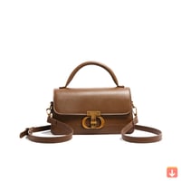 حقائب جلدية صغيرة قصير للنساء، كتف بسلسلة، حقيبة ك...