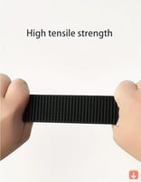 حزام معدني للرجال من النايلون أحزمة قابلة للتنفس