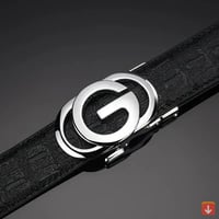 2025 جودة عالية حزام جلد طبيعي موضة جلد التمساح نم...