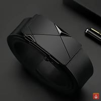 حزام جلد PU أنيق للرجال - أحزمة عصرية للحياة اليوم...