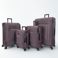 طقم حقائب سفر قماش 4 قطع فاخر روز