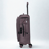 طقم حقائب سفر قماش 4 قطع فاخر روز