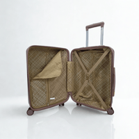 طقم حقائب سفر 5 قطع لون روز جولد