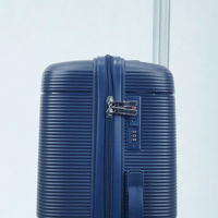 طقم حقائب سفر 3 قطع ضد الكسر كحلي