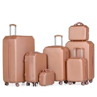 طقم حقائب سفر 7 قطع لون