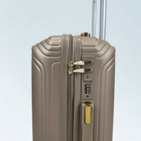 طقم حقائب سفر 5 قطع لون ذهبي