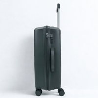 طقم حقائب سفر 3 قطع ضد الكسر رمادي