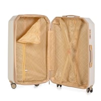 طقم حقائب سفر 7 قطع لون اوف وايت بني