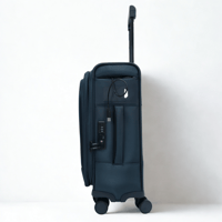 طقم حقائب سفر قماش 4 قطع فاخر كحلي