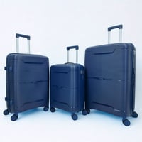 طقم حقائب سفر 3 قطع ضد الكسر كحلي