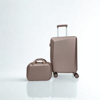 طقم حقائب سفر 5 قطع لون روز جولد