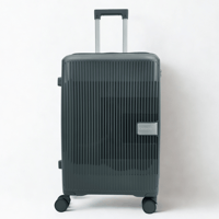 طقم حقائب سفر 3 قطع ضد الكسر رمادي