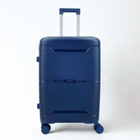 طقم حقائب سفر 3 قطع ضد الكسر كحلي