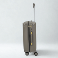 طقم حقائب سفر 5 قطع لون رمادي زيتوني