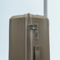 طقم حقائب سفر 3 قطع ضد الكسر كاكي