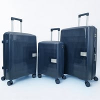 طقم حقائب سفر 3 قطع ضد الكسر كحلي