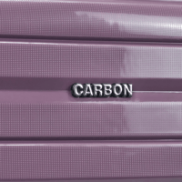 طقم حقائب سفر 3 قطع ضد الكسر بنفسجي