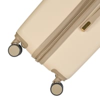 طقم حقائب سفر 7 قطع لون بيج بني