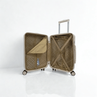 طقم حقائب سفر 5 قطع لون بيج