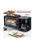 آلة الإفطار متعددة الوظائف , فرن محمول مع ماكينة ص...