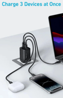 Anker فيش جداري انكر 3 مخارج بقوة 67 واط