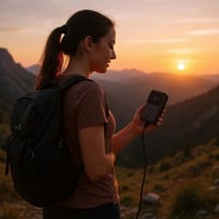 Zoom Plus بنك طاقة بسعة 10000 مللي أمبير/ساعة مع ش...