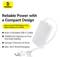 باور بنك بيسوس إنرفيل بيباو 2 برو 10000 مللي أمبير...