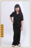 طقم مكون من قطعتين ( بنات ) كلاسيكي